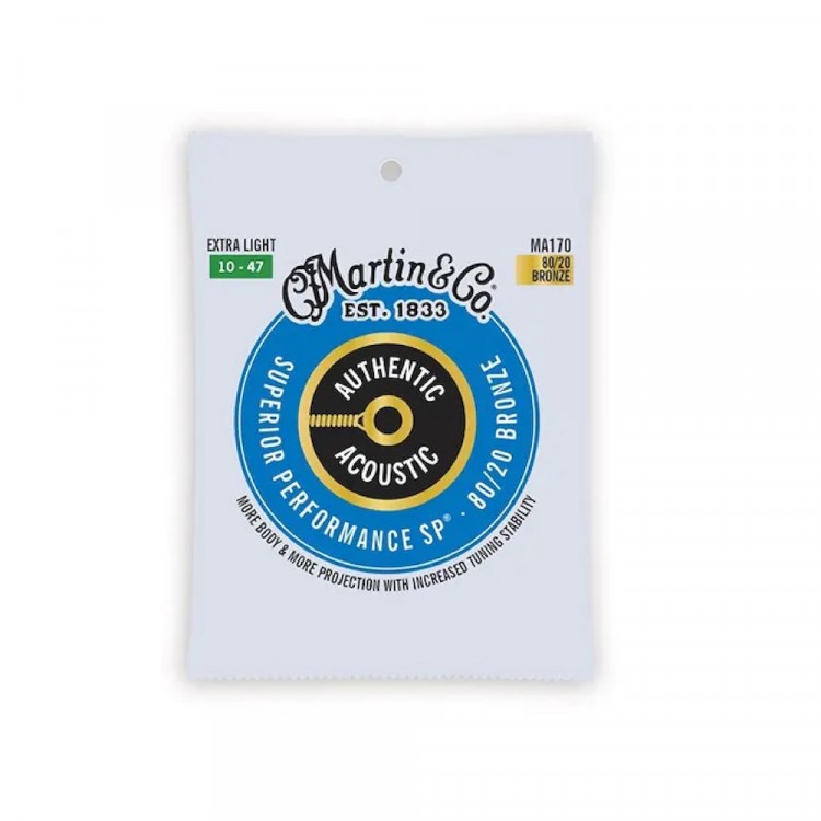 Martin Strings MA170 黃銅 木吉他弦 10-47